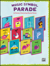 Music Symbol Parade Posters